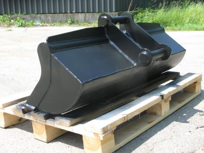Baggerlöffel 0, 8 - 2, 0 Tonnen Breite 110cm Gewicht 58 kg Schaufel Minbagger Zu