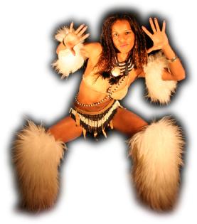 Afrikashow the african queens Limboshow