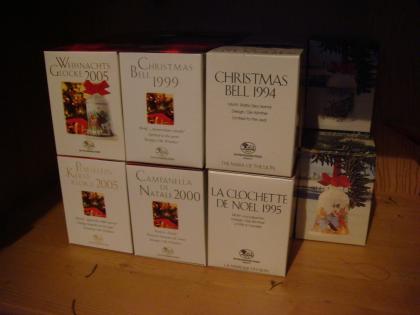 Hutschenreuther Weihnachtsglocken Sammlung 