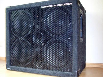 Verkaufe SAD 4/10HP Bassbox - 800W R.M.S.