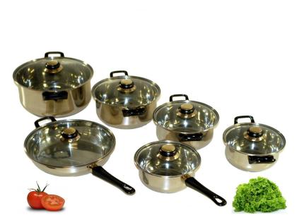 12-teilige Kochtopfset