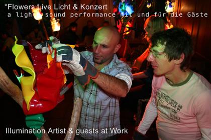 Licht Workshop im Illumination Art Licht Atelier  