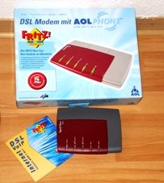 Fritz!Box DSL Modem mit (AOL)PHONE