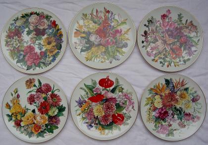 Hutschenreuther / Ursula Band, Grande Finale, 6 Teller, 1989-94