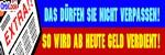 Das Geld liegt auf der Straße   