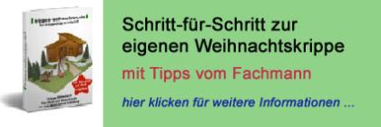 Weihnachtskrippe selber bauen