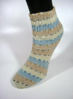 Handgestrickte Socken