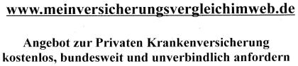 Www.meinversicherungsvergleichimweb.de  Private Krankenversicherung