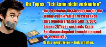 Handyvertrag mit Cash-Auszahlung für Jedermann