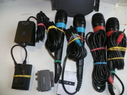 PS 2 Teile, Mikrofone, Camara, Steuerung , USW Nr. 90