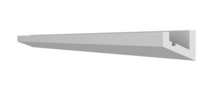 Polystyrol Stuckleiste Lichtprofile LED indirekte Beleuchtung Hartschaum GS1 120