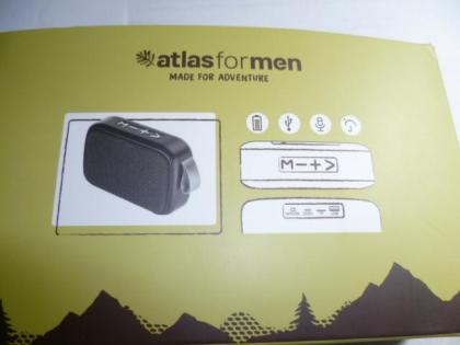 Atlas for men Wireless Speaker das Neu Original Nr. 137