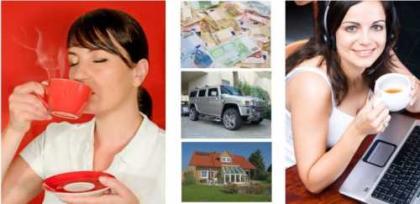 Zu Hause Tee trinken und dabei Geld verdienen!