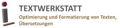 Korrektur - Lektorat - Formatierung