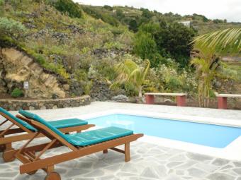 Ferienhausvermietung auf La Palma - Casa Las Palmeras de los Duques