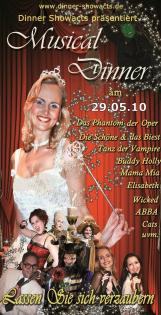 Musical Dinner Show am 29.05.10