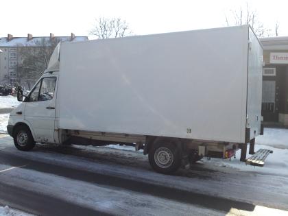 Transporter Fahrer.