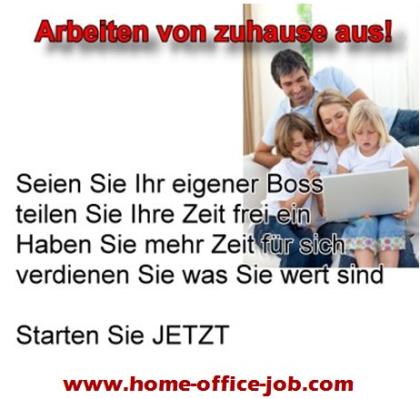 Freie Zeiteinteilung: In Voll od. Teilzeit von zu Hause online arbeiten