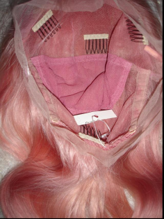 Chinese Virgin ECHTHAAR Perücke 18-20inch Rose FULL Lace Wig
