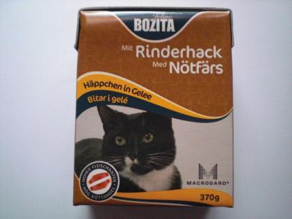 Sparpack: 48 x Bozita   360/370g, versch. Sorten im Tetra Pack