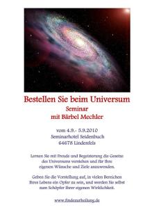 Bestellen Sie beim Universum