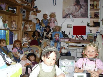 Lebensechte Künstlerpuppen preiswert zu verkaufen