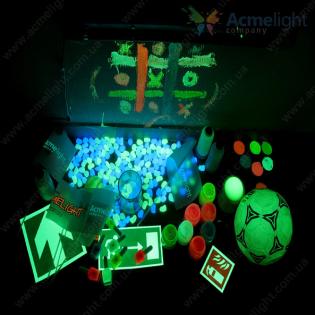 Fluoreszenzfarben, Lumineszenzfarben. Vorschlag für die Zusammenarbeit