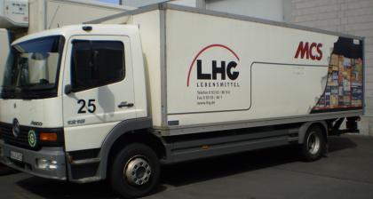 Mercedes-Benz Atego 1218l m. Kühlaggregat   Ladebordwand