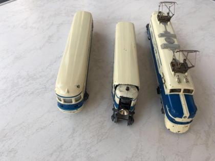Märklin ST 800 Blau Schnelltriebwagen 1955 sehr guter originaler