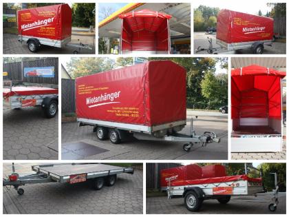 1350 kg Pkw-Anhänger Günstig zu vermieten in Ahrensburg Anhängervermietung