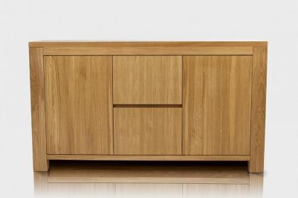 TESS KOMMODE AUS EICHENHOLZ LACKIERT MASSIVHOLZ BLUM-BESCHLÄGEN 180x50x78cm