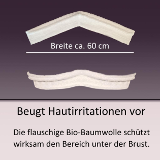 BH Schweißeinlage, Unterbrust-Schwitzschutz, BH-Einlage, Barmi-Einlage