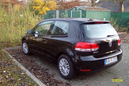 Golf VI - 1.4 Trendline - 3-türer- schwarz - 32.000 km