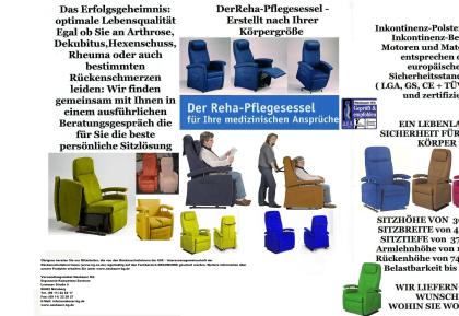 Aufstehhilfe für Pflegesessel