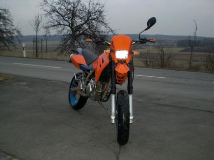 MZ SM 125 ORANGE zu verkaufen