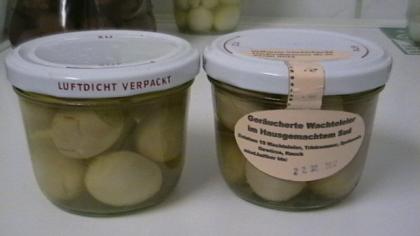 Wachteleier aus Bodenhaltung