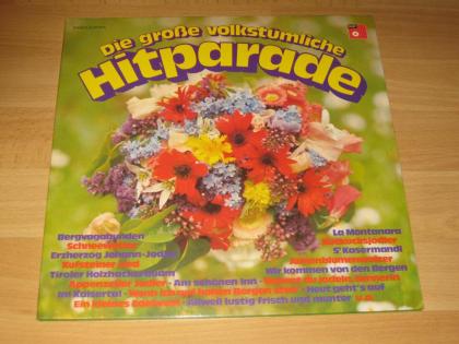 Die große volkstümliche Hitparade - BASF Doppel- LP