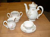 Kaffeeservice Zsolnay Porzellan