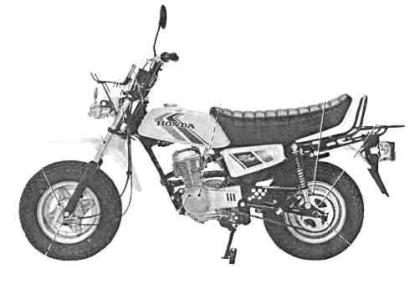 Werkstatthandbuch HONDA CX 50 / 80 Reparaturanleitung