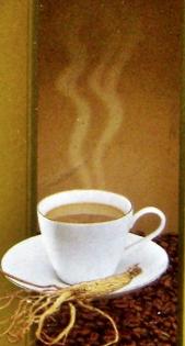 Ginseng/Ingwer Kaffees und Tees, 
