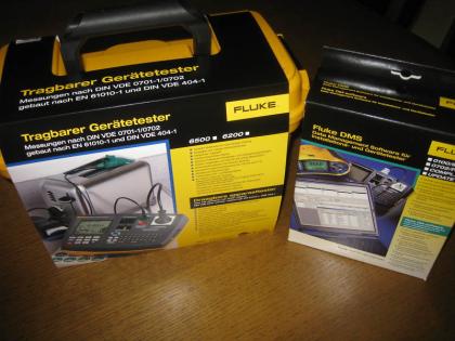 Fluke 6500 Gerätetester inkl. Software DMS Neu