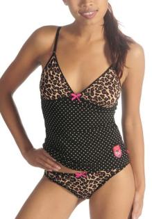 Verführerische Damenwäsche in angesagter Leo-Optik von Pussy Deluxe und Vive Mar