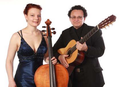 Cello und Gitarre - Apassioned Pieces -  Werke von Jose  Vi tores