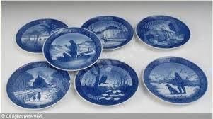 Royal Copenhagen, Umfassende Wandteller-Sammlung