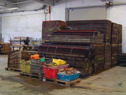 Wendler Schalung Standardschalung 424m  mit Zubehör