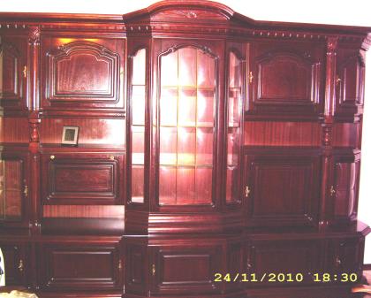 Wohnzimmerschrank aus Mahagoni
