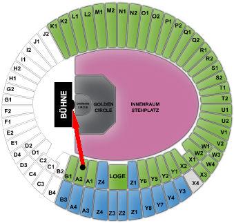 BON JOVI // VIP SITZPLÄTZE // MÜNCHEN // BLOCK A2 REIHE 11     