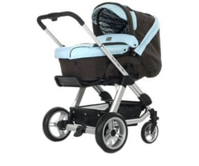 Sehr gut erhaltenen Kombi-Kinderwagen ABC-Design abzugeben