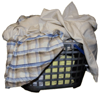 Bügel Ihr Wäsche 40Cent pro Teil,Hemden 50Cent