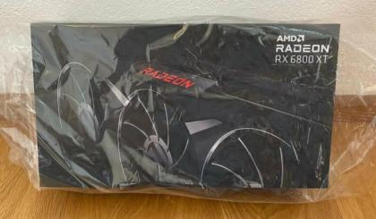 AMD Radeon RX 6800 XT Midnight Black + OVP + Rechnung.